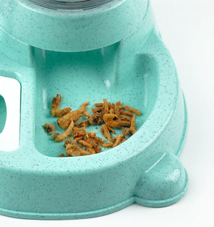 Alimentador Automático para Pets Fully Verde
