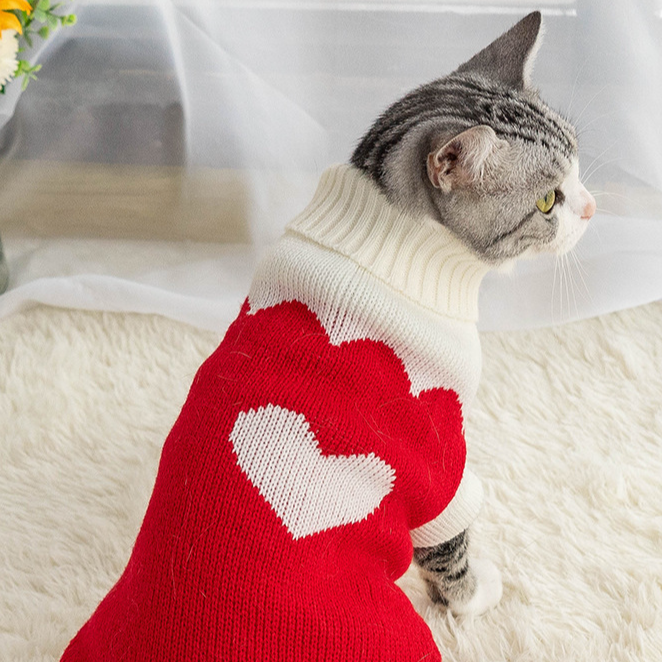 Suéter para Pets Winterboo Love