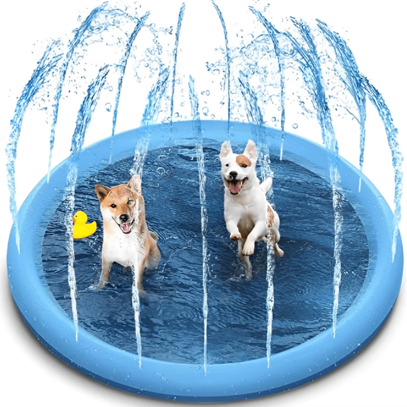 Piscina para Cães Ultra Splashy® Antiderrapante com Pressão Regulável