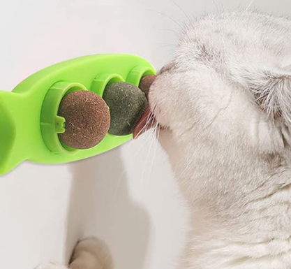 Brinquedo Bola de Catnip para Gatos Minty Verde