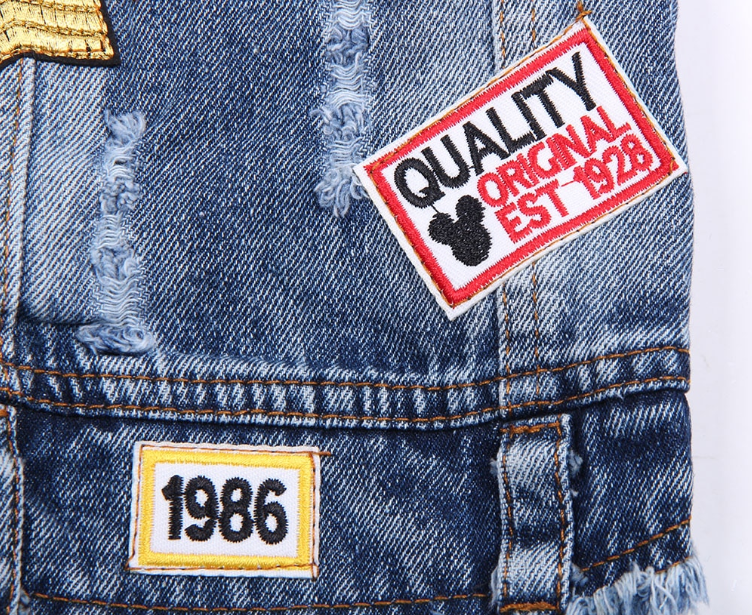 Jaqueta Jeans para Pets Road Azul
