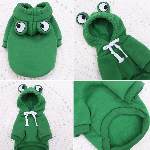 Moletom Divertido para Pets Funky Frog