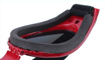 Óculos Escuros Com Proteção UV para Pets Styles Vermelho
